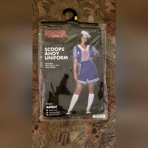 Stranger Things Scoops Ahoy Women's Uniform Costume